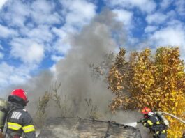 Incendiu la o locuință din Cudalbi