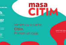 Masa CITIM, proiect cultural inedit lansat de Ziua Națională a Culturii