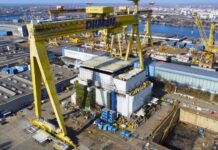 Șomaj tehnic la Șantierul Naval Damen Galați