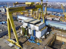 Șomaj tehnic la Șantierul Naval Damen Galați