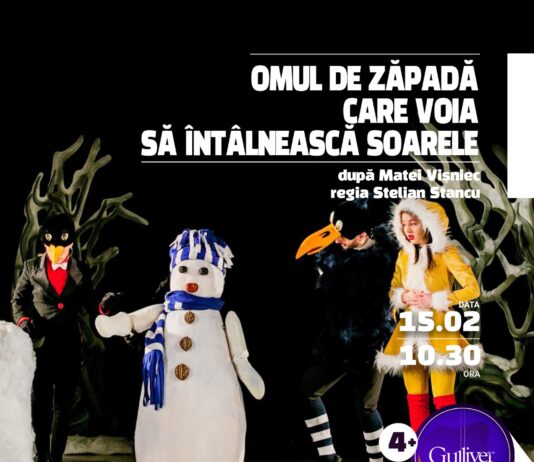 Una dintre poveștile de iarnă preferate, la Teatrul ”Gulliver”
