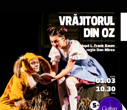 Primăvara începe cu spectacole speciale și o super premieră la Teatrul ”Gulliver”