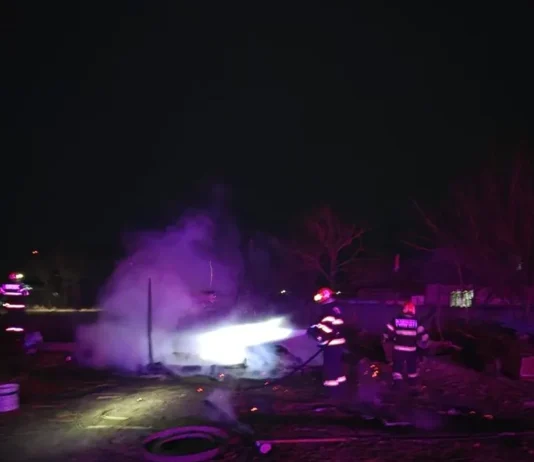 Incendiu la Grivița