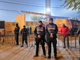 Măsuri de ordine publică la meciul de fotbal dintre Oțelul Galați și FCSB