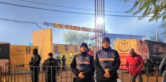 Măsuri de ordine publică la meciul de fotbal dintre Oțelul Galați și FCSB