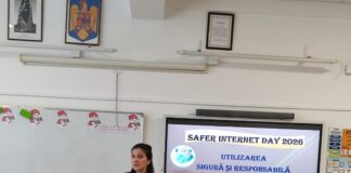 Activități ale polițiștilor în cadrul Zilei Siguranței pe Internet