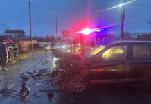 Accidenr rutier cu cinci răniți pe DN 26