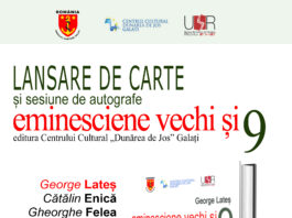 Lansare de carte la Centrul Cultural Dunărea de Jos