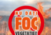 Atenție, gălățeni! Incendierea vegetației este strict interzisă și sancționată cu amendă
