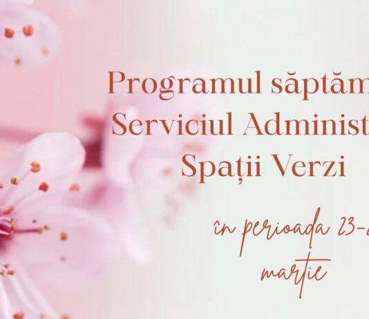 Gospodărire Urbană: „Intervenim zilnic în parcuri, în cartiere și în zone verzi pentru întreținere, plantări și pregătirea sezonului de primăvară”