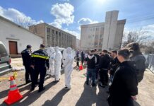 Liceenii gălățeni au fost polițiști pentru o zi