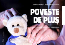 Magia primei jucării în spectacolul ”Poveste de pluș”, la Teatrul ”Gulliver”