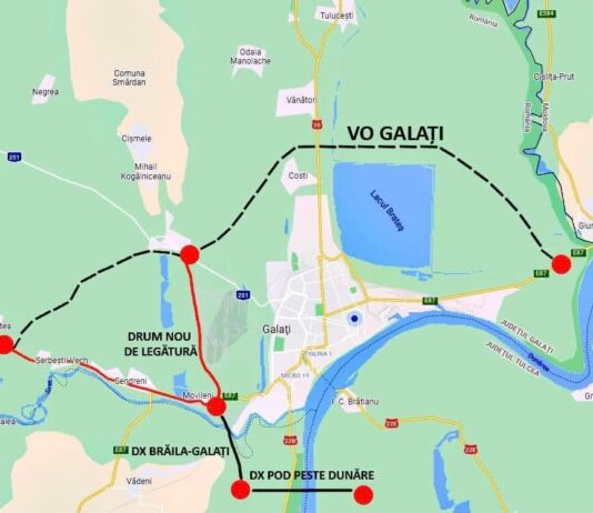 Undă verde pentru Centura Mare a Galațiului