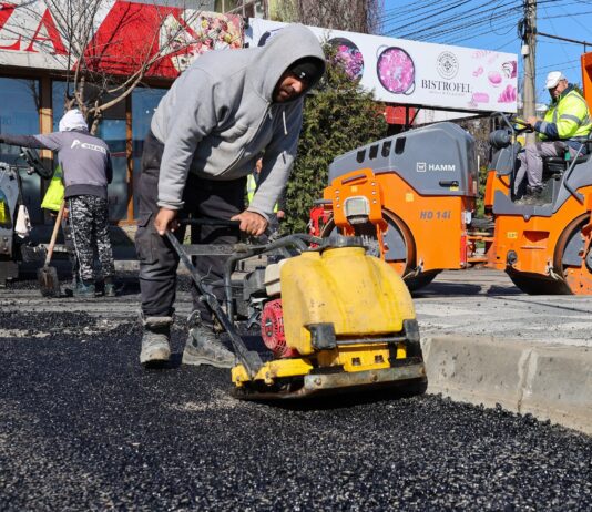 Cartiere în schimbare. Lucrări de asfaltare pe strada Morilor