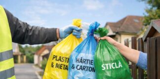 În atenția gălățenilor care locuiesc la casă. Ecosal a început distribuirea sacilor pentru colectarea selectivă
