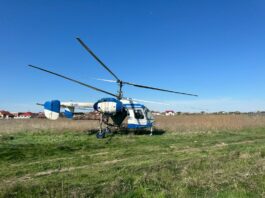 Mâine, dezinsecție aeriană la Galați. Se va acționa din elicopter împotriva insectelor dăunătoare