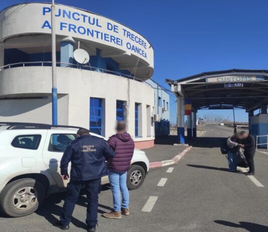 Moldovean urmărit internațional depistat la frontieră