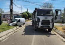 Șofer de camion din Galați, implicat într-un accident rutier în județul Brăila