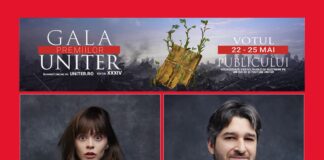 Doi artiști de la Teatrul Dramatic Galați, nominalizați la Premiile UNITER. S-a dat start voturilor publicului!