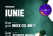 Spectacolele lunii iunie la Teatrul ”Gulliver”
