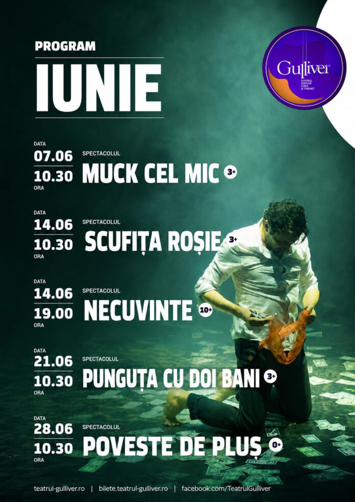 Vizual program spectacole IUNIE