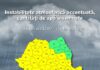 Județul Galați, sub COD GALBEN de averse torențiale, descărcări electrice și vânt