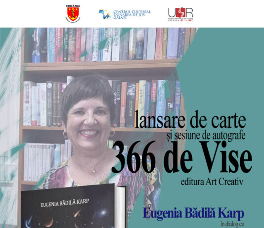 Lansare de carte la Centrul Cultural Dunărea de Jos