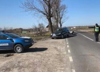 Șofer beat depistat de polițiștii de frontieră