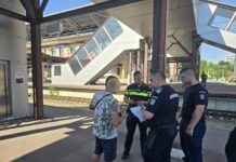 Razie a Poliției în gări