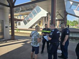 Razie a Poliției în gări