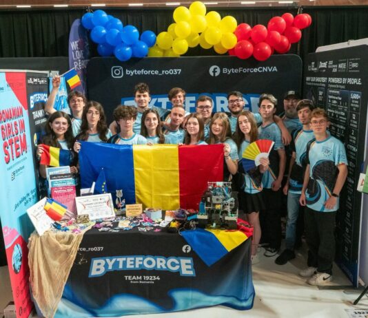 ByteForce Galați, premiu internațional în robotică