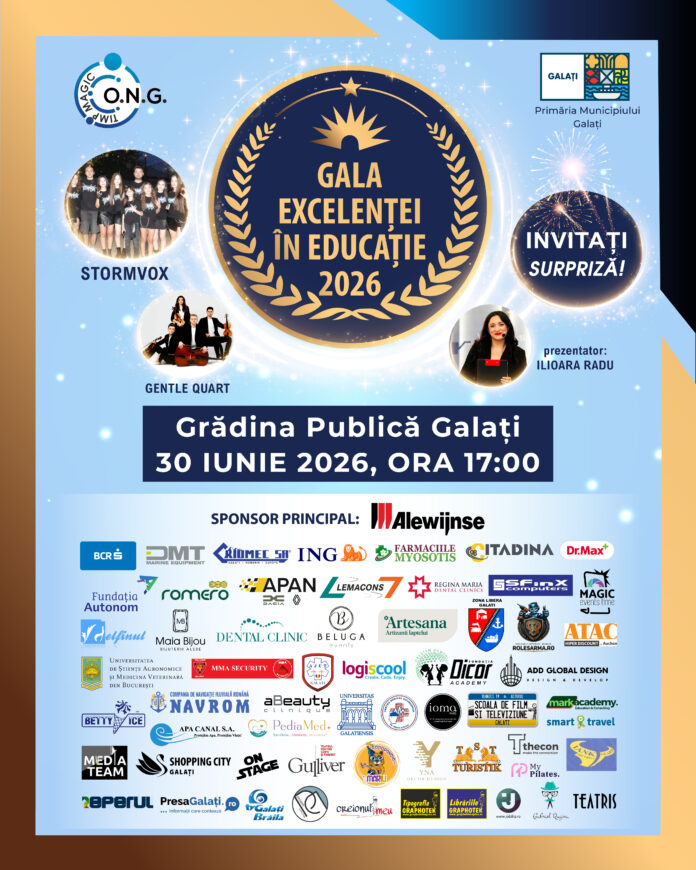 Gala Excelentei 2026_Vizual Mall 1080x1350px