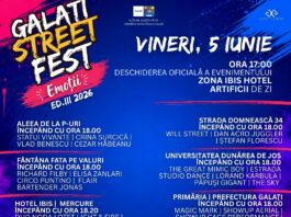 Galați StreetFest începe mâine! Iată ce vă oferă festivalul în acest an