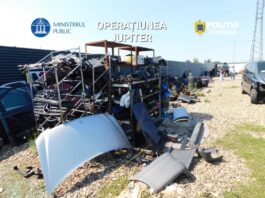 13 tone de deșeuri provenite din activități ilegale de dezmembrări auto, descoperite de polițiști