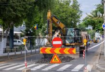 Se lucrează pe strada Eroilor