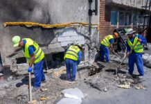 Ionuț Pucheanu: „Continuăm lucrările la blocul afectat de căderea dronei”