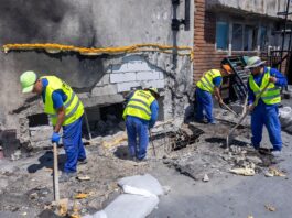 Ionuț Pucheanu: „Continuăm lucrările la blocul afectat de căderea dronei”