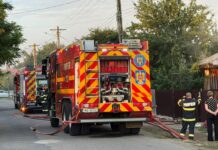 Incendiu mortal în județul Galați
