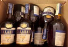 Peste 70 de sticle cu alcool descoperite la frontieră