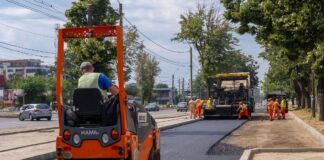Ionuț Pucheanu: „Continuă lucrările pe Bulevardul George Coșbuc”