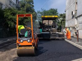 Cartiere în schimbare. Lucrări de asfaltare în Țiglina I