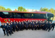 Un nou contingent de pompieri români a plecat în Franța pentru combaterea incendiilor de pădure