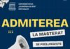 Universitatea „Dunărea de Jos” prelungește admiterea la masterat în cadrul a opt facultăți