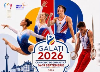 Galațiul devine capitala gimnasticii. Federația Română de Gimnastică: ”Adresăm mulțumiri domnului primar Ionuț Pucheanu pentru sprijinul acordat”
