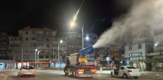 De luni, dezinsecție la sol pe timpul nopții. Se va interveni cu termonebulizatoare în toate cartierele