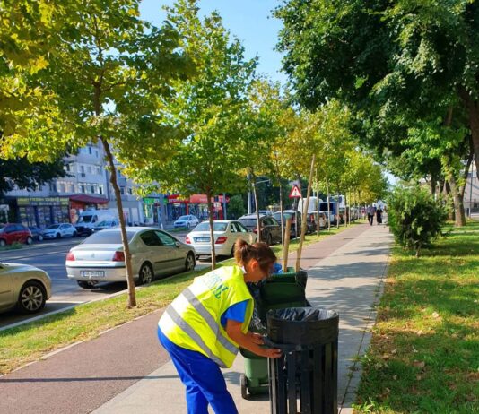 Ecosal, zilnic în teren pentru întreținere și curățenie în oraș