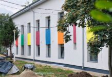 Lucrări în desfășurare la Grădinița nr. 9. Primăria o modernizează cu fonduri europene și de la bugetul local