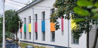 Lucrări în desfășurare la Grădinița nr. 9. Primăria o modernizează cu fonduri europene și de la bugetul local