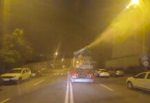 Continuă dezinsecția pe timpul nopții. Gălățenii sunt sfătuiți să închidă ferestrele și să evite termonebulizatoarele care împrăștie insecticidele