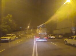 Continuă dezinsecția pe timpul nopții. Gălățenii sunt sfătuiți să închidă ferestrele și să evite termonebulizatoarele care împrăștie insecticidele